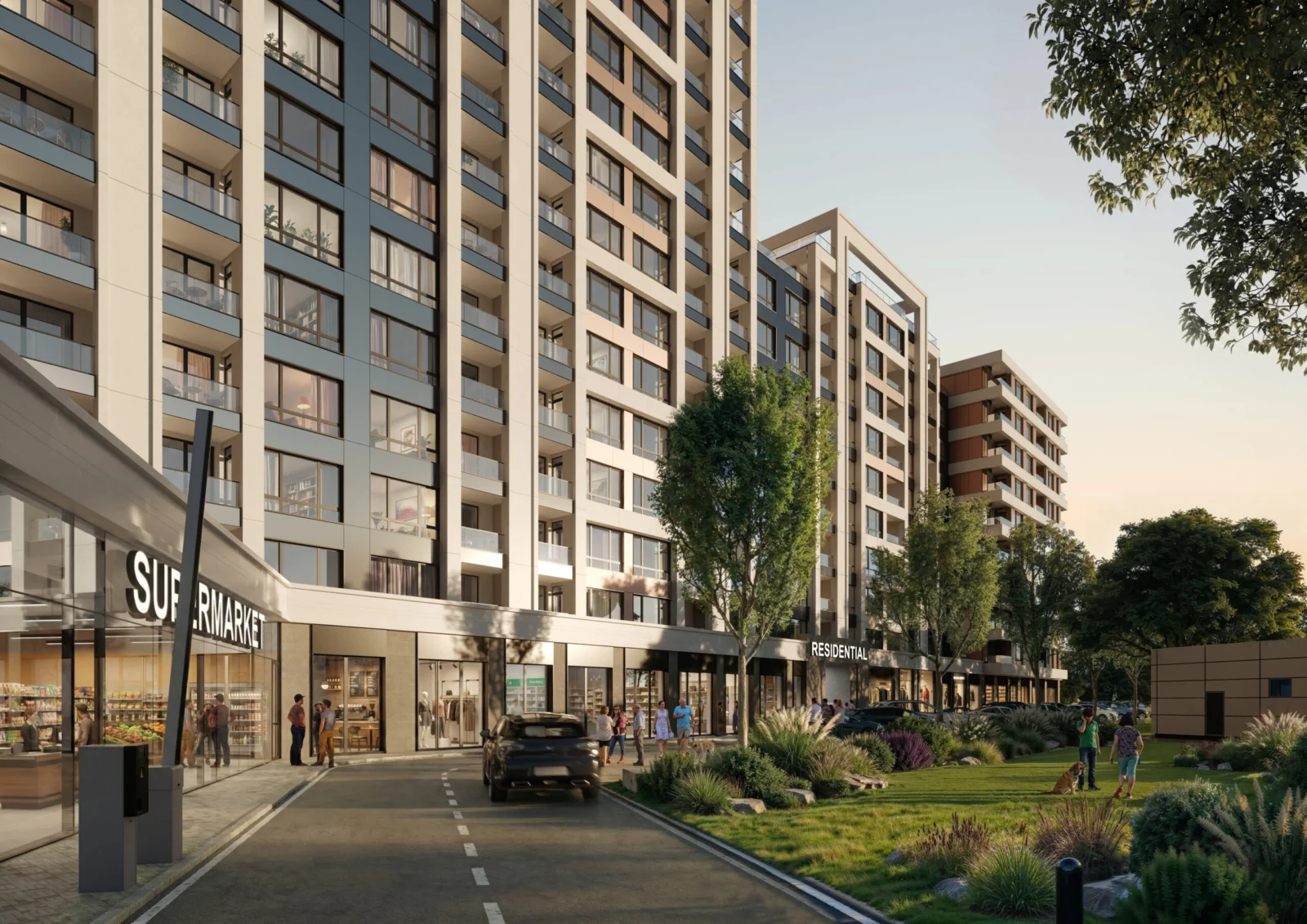 Green Estate_Plovdiv Towers_CGI01_Supermarket_03
