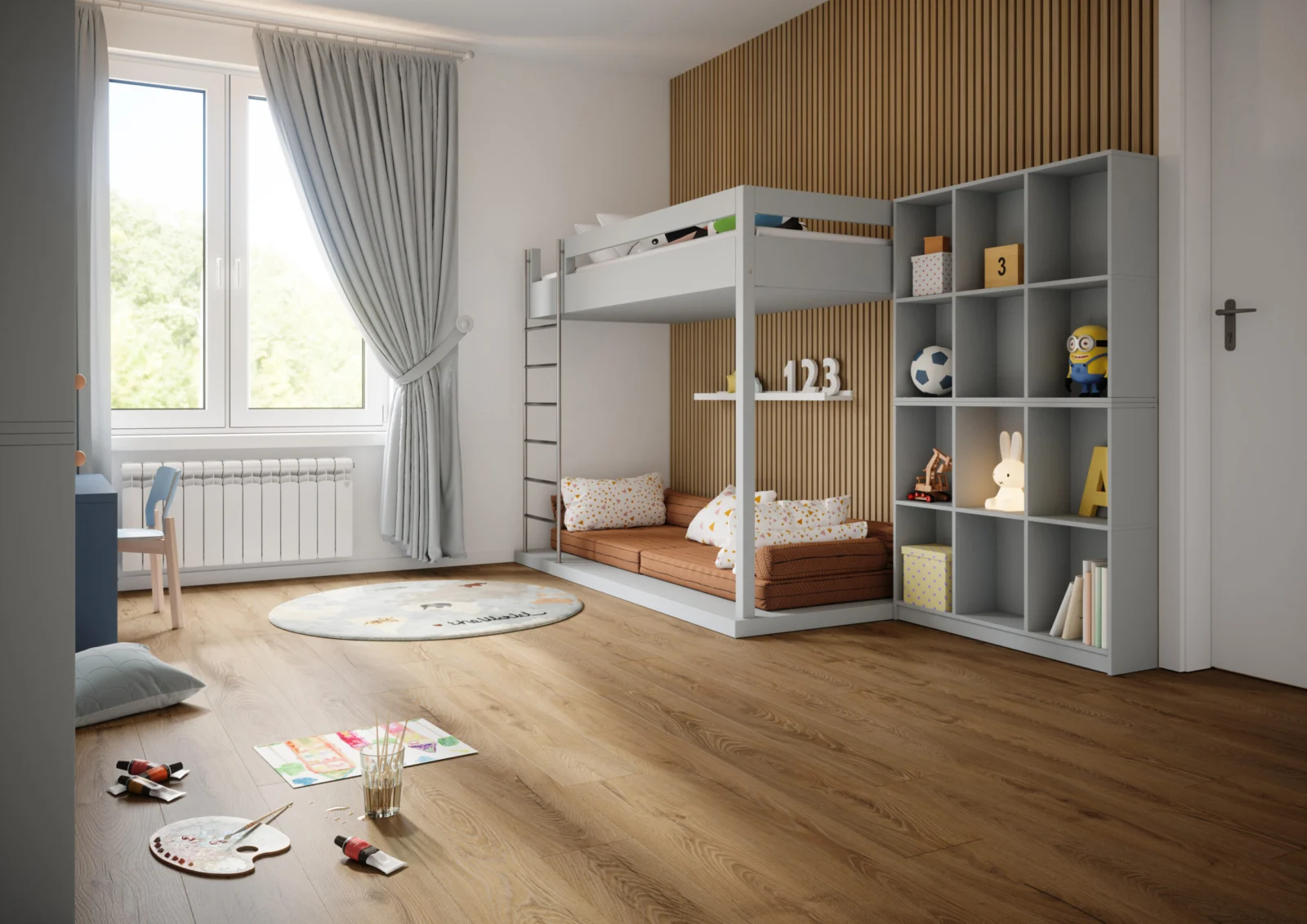 KRONOSPAN_Flooring2025_Kid Room_CGI01_Atlantic 12_K476