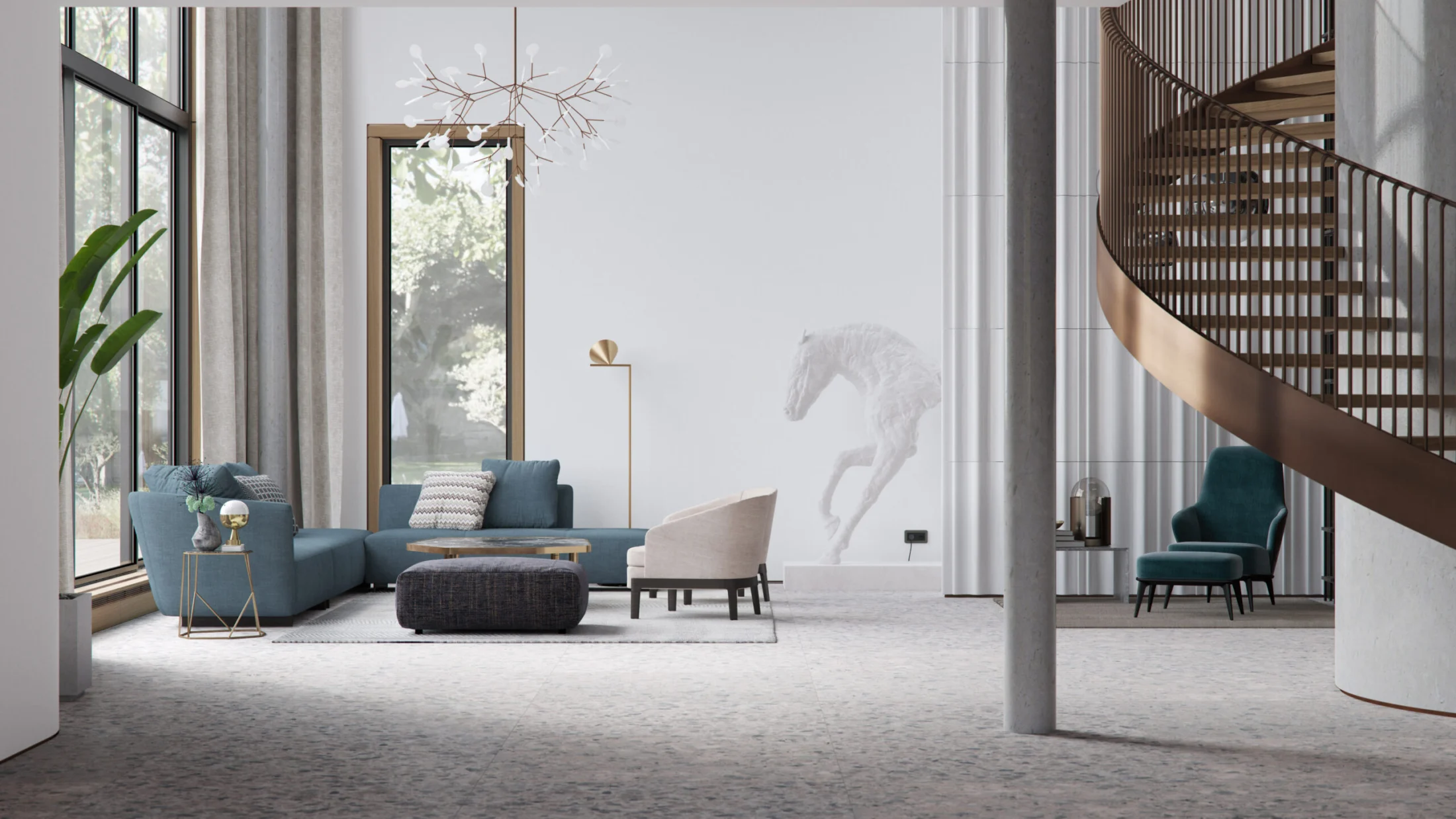 Light and Waves interior visualization — 00.059